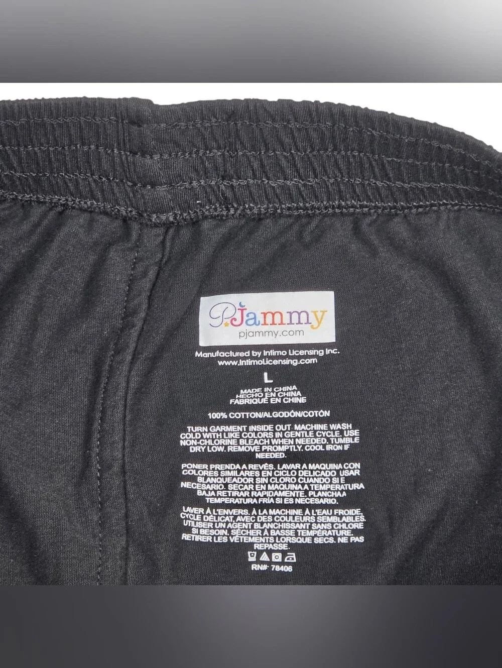 Men's Black Cotton Boxer Briefs — Comfortable Everyday Fit. Size L